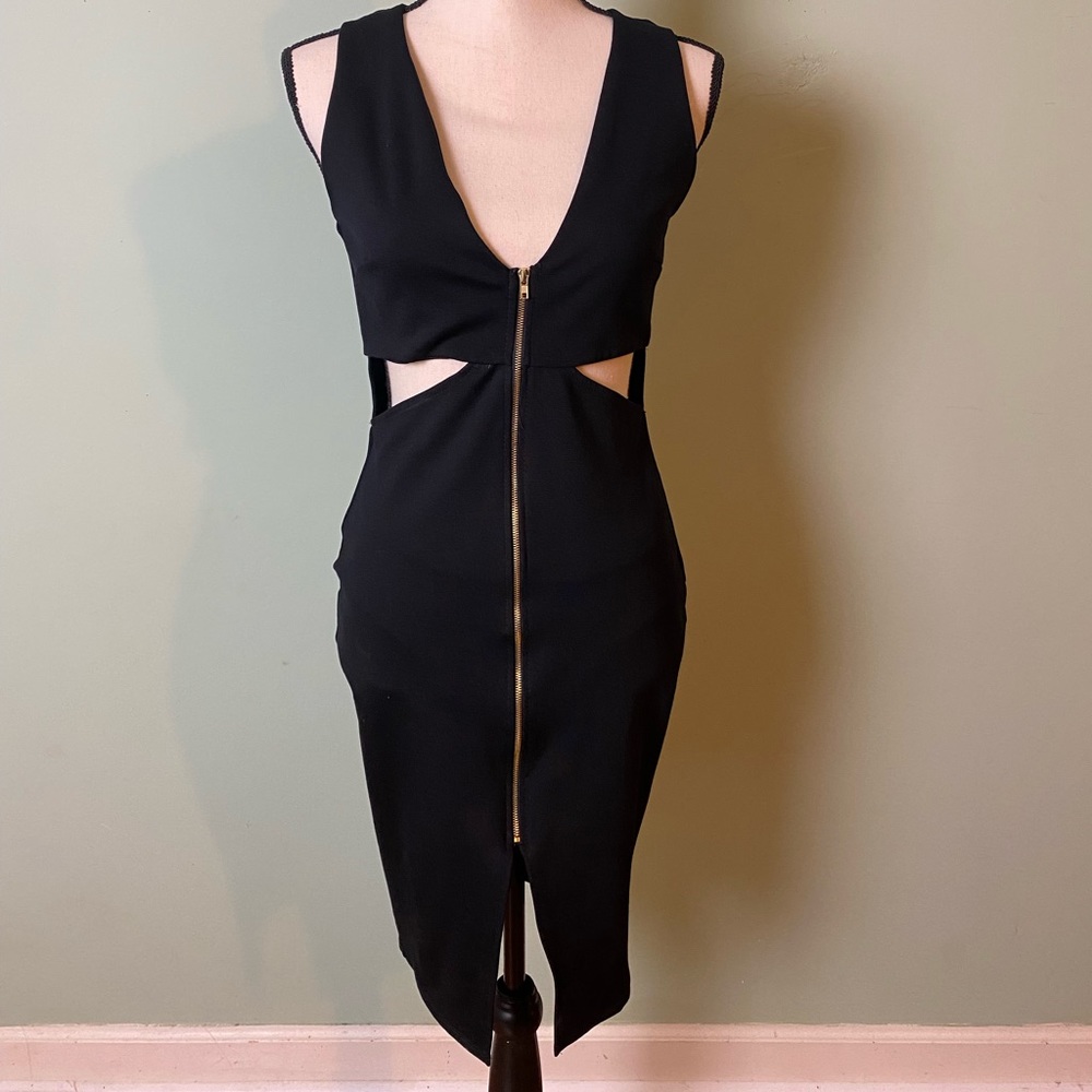 Cocktails anyone? Tight & Right Black Mini Dress